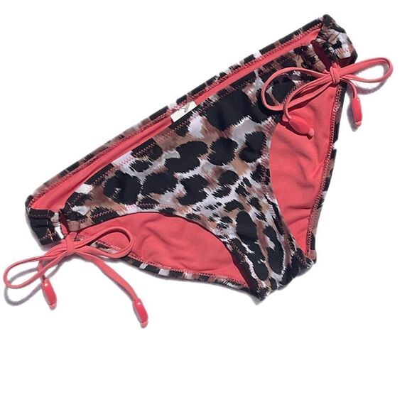 Cheetah Print String Bikini Bottom - Picture 1 of 12